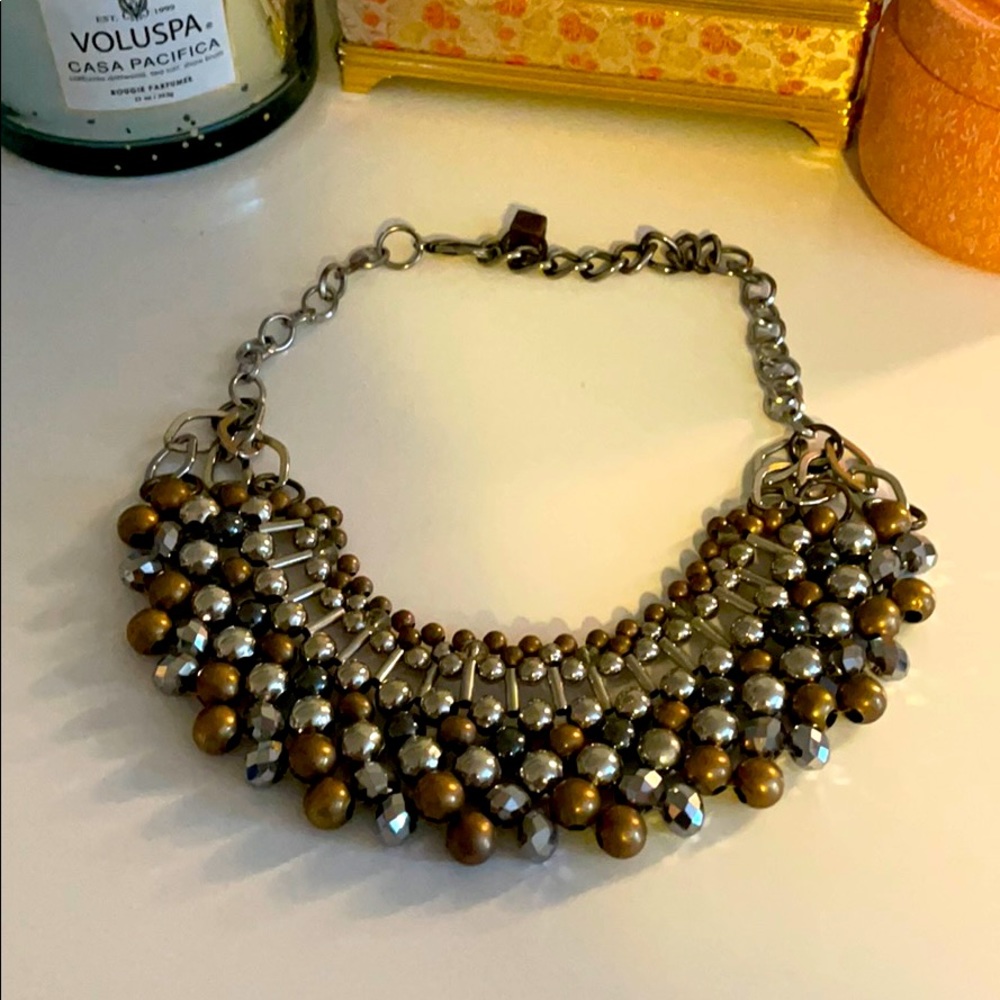 Pam Hiran for Anthropologie Bib Necklace